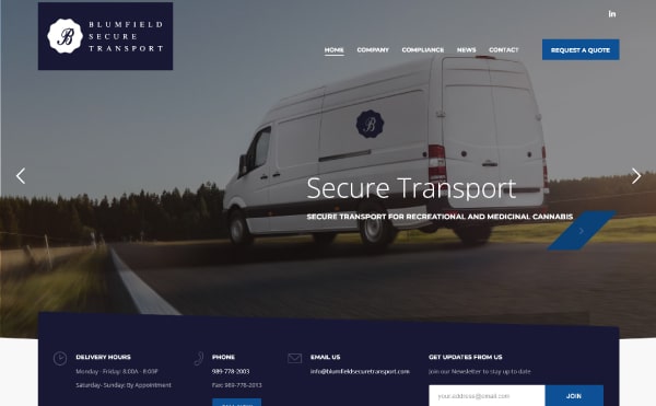 BST Trucking Website Design